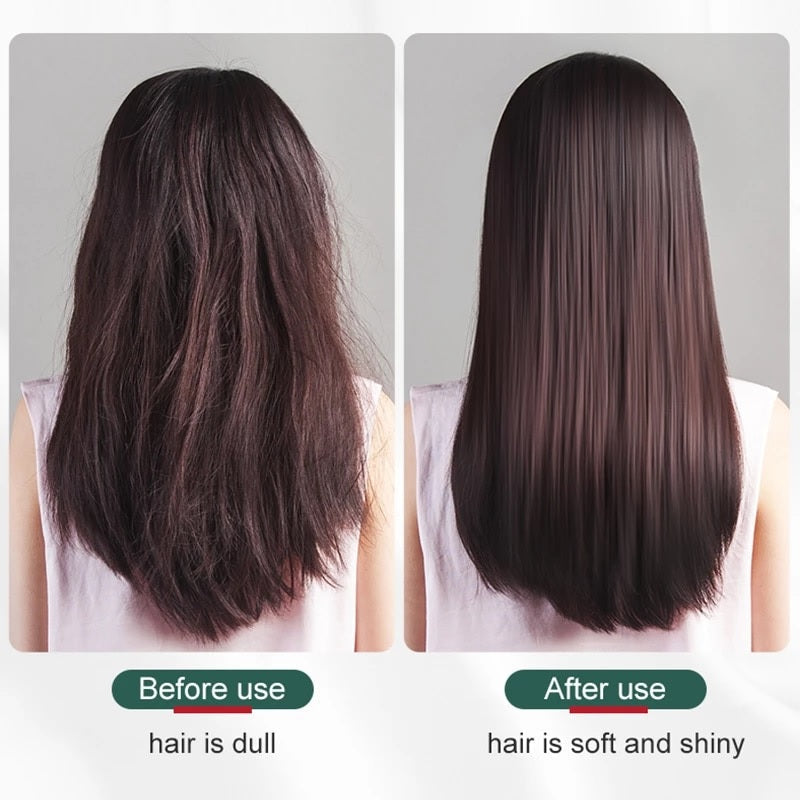 Electric Hair Straightener Brush Maxum