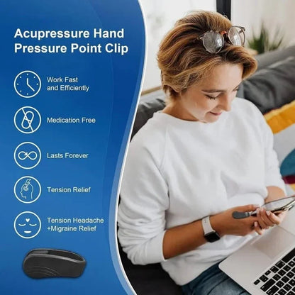 EELHOE Sugar Control L14 Acupressure Point Clip – Hand Pressure Massage Tool