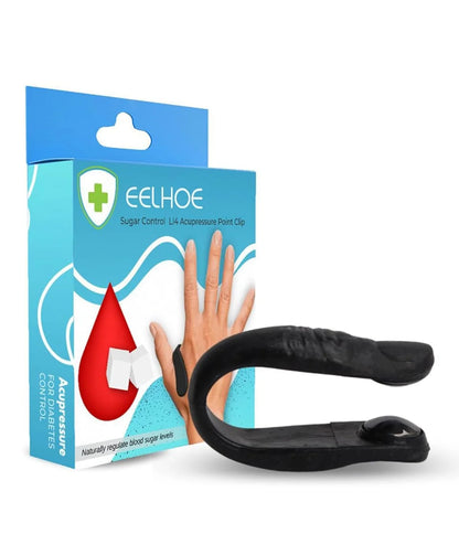 EELHOE Sugar Control L14 Acupressure Point Clip – Hand Pressure Massage Tool