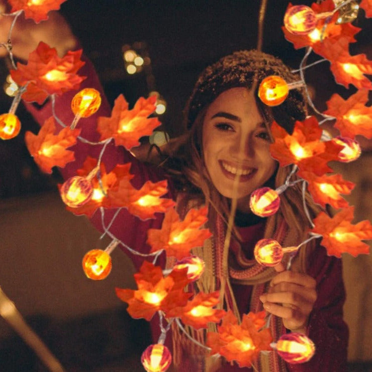 Thanksgiving Decor Pumpkin Light
