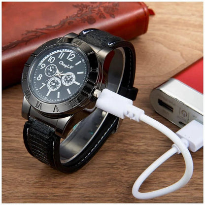 New Military USB Lighter Watch Maxum