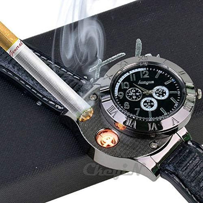 New Military USB Lighter Watch Maxum